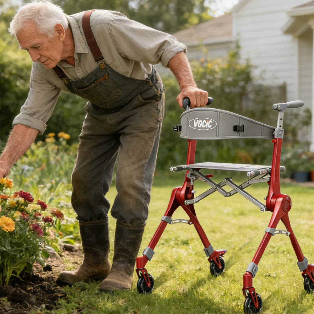 Compact Foldable Mobility Rollator