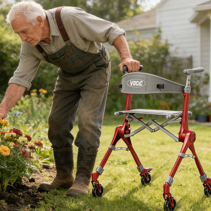 Compact Foldable Mobility Rollator