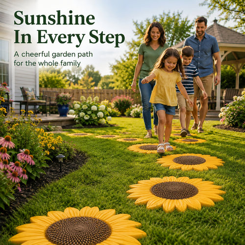 💥 LAST DAY 49% OFF - 🌻 Reusable Sunflower Stepping Stone Mold (📦Buy 2 Free Shipping)