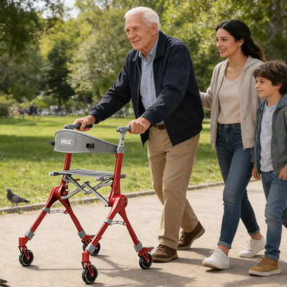 Compact Foldable Mobility Rollator