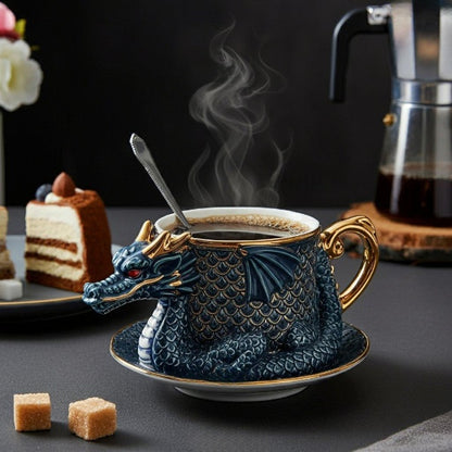 💥 LAST DAY 49% OFF -Dragon Shaped Coffee Mugs(📦Buy 2 Free Shipping)