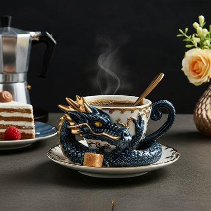 💥 LAST DAY 49% OFF -Dragon Shaped Coffee Mugs(📦Buy 2 Free Shipping)