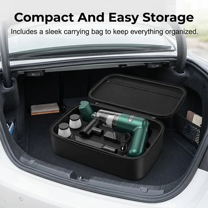 📢📢53% OFF !! ⏰ Cordless Car Vacuum – 10000Pa Suction & 4000mAh Battery 🚗