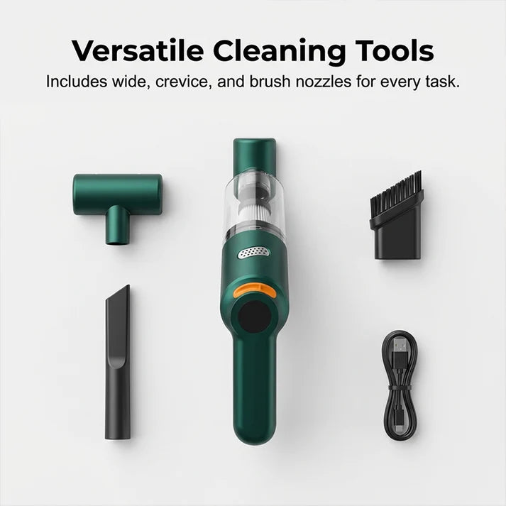 📢📢53% OFF !! ⏰ Cordless Car Vacuum – 10000Pa Suction & 4000mAh Battery 🚗