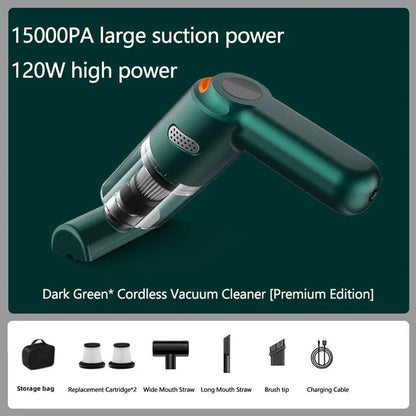📢📢53% OFF !! ⏰ Cordless Car Vacuum – 10000Pa Suction & 4000mAh Battery 🚗