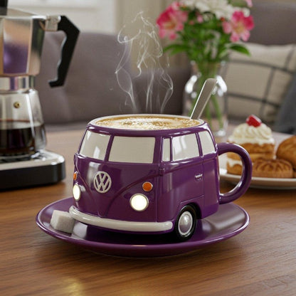 💥 LAST DAY 49% OFF -Volkswagen Bus Shaped Coffee Mug -(📦Buy 2 Free Shipping)