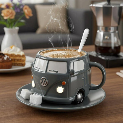 💥 LAST DAY 49% OFF -Volkswagen Bus Shaped Coffee Mug -(📦Buy 2 Free Shipping)