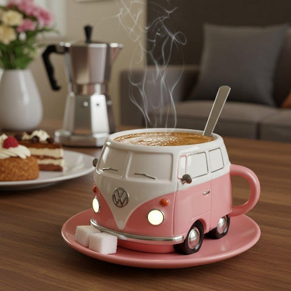 💥 LAST DAY 49% OFF -Volkswagen Bus Shaped Coffee Mug -(📦Buy 2 Free Shipping)