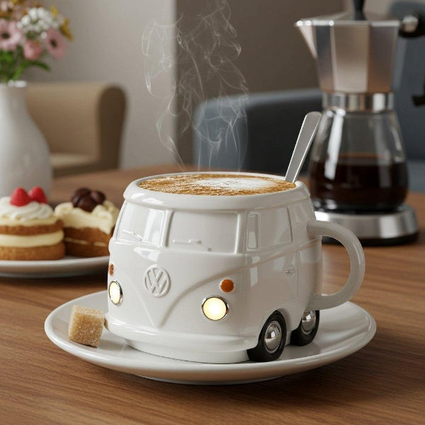 💥 LAST DAY 49% OFF -Volkswagen Bus Shaped Coffee Mug -(📦Buy 2 Free Shipping)